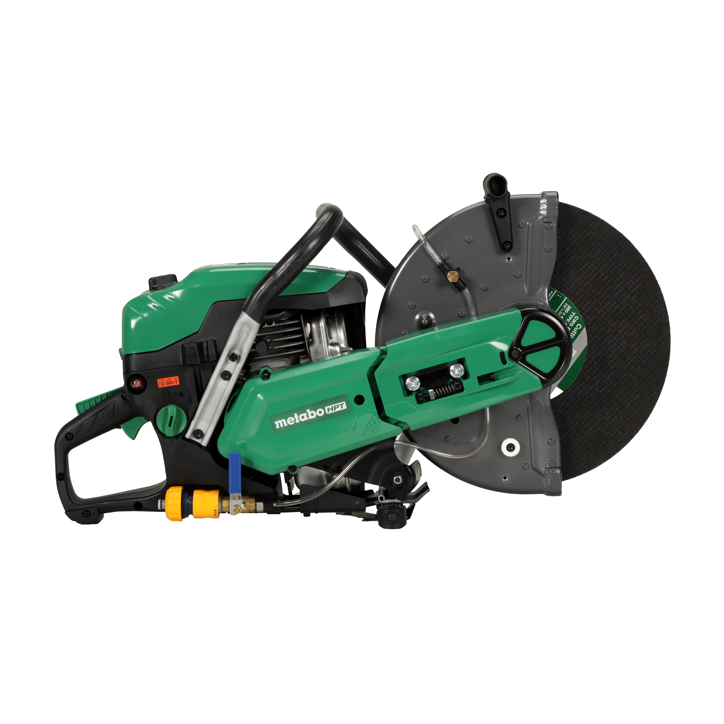 CM75EBP 14" 75cc 2-Stroke Gas Cut-Off Saw w/ New PureFire Engine Metabo HPT
