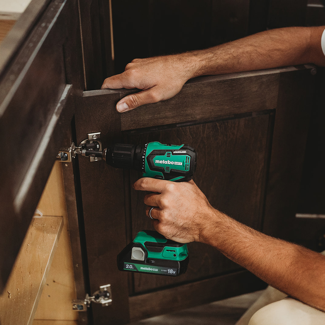 18V Sub-Compact Driver Drill (2.0Ah x 2) | Metabo HPT DS18DDXS