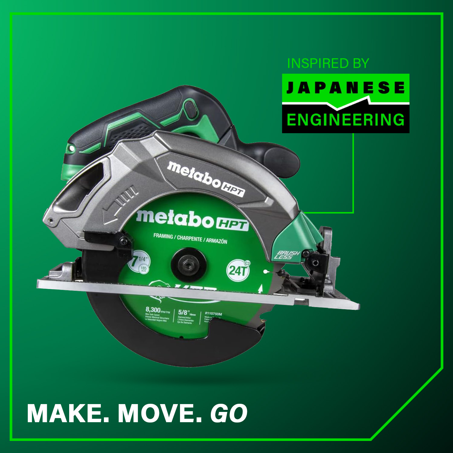 18V MultiVolt 7-1/4 Inch Cordless Circular Saw (Tool Body