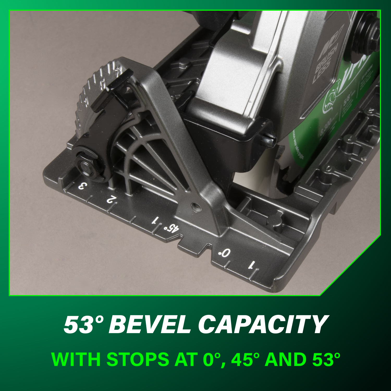 36V MultiVolt 7-1/4 Inch Rear Handle Circular Saw | Metabo HPT