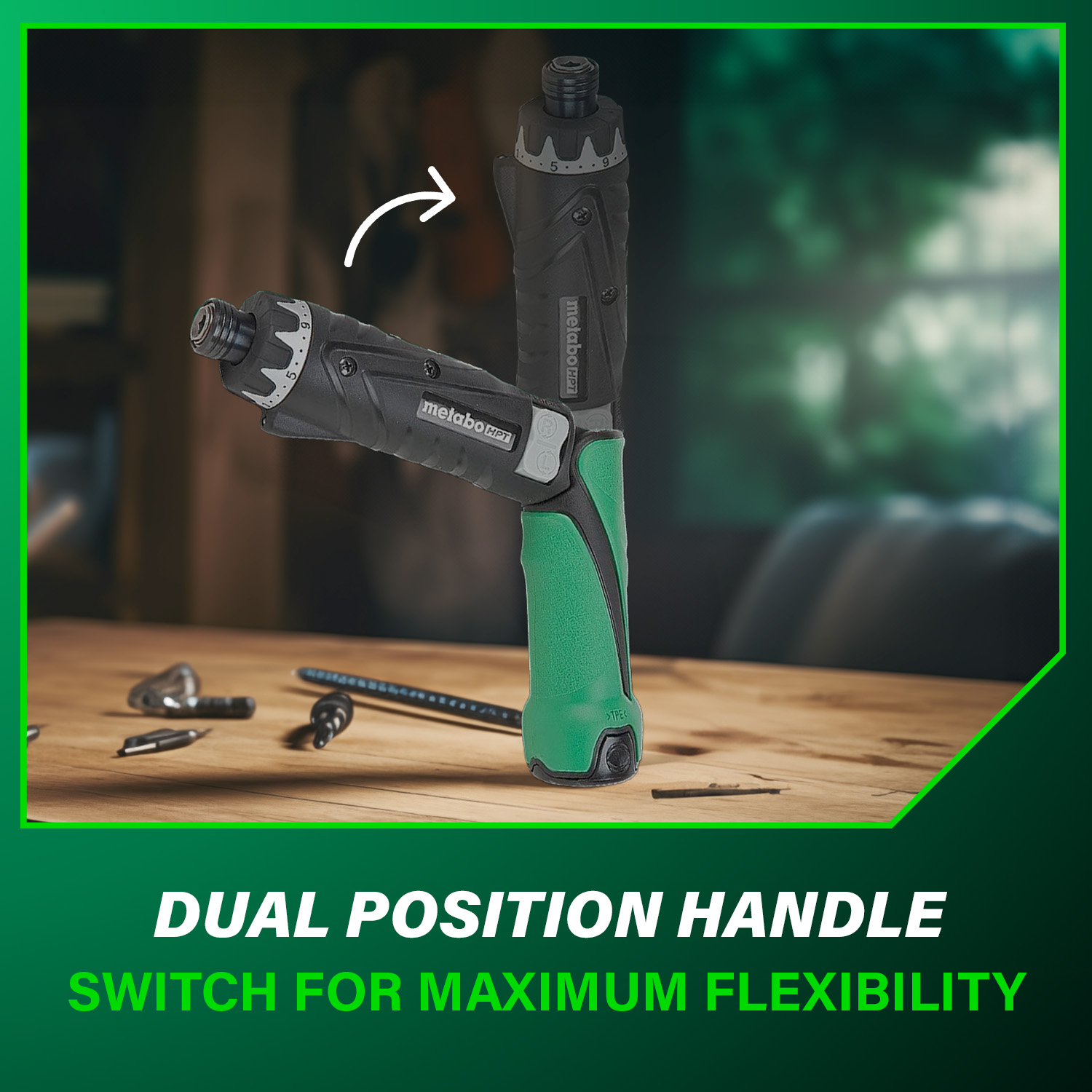 3.6V Lithium Ion Screwdriver 1.5Ah | Metabo HPT DB3DL2