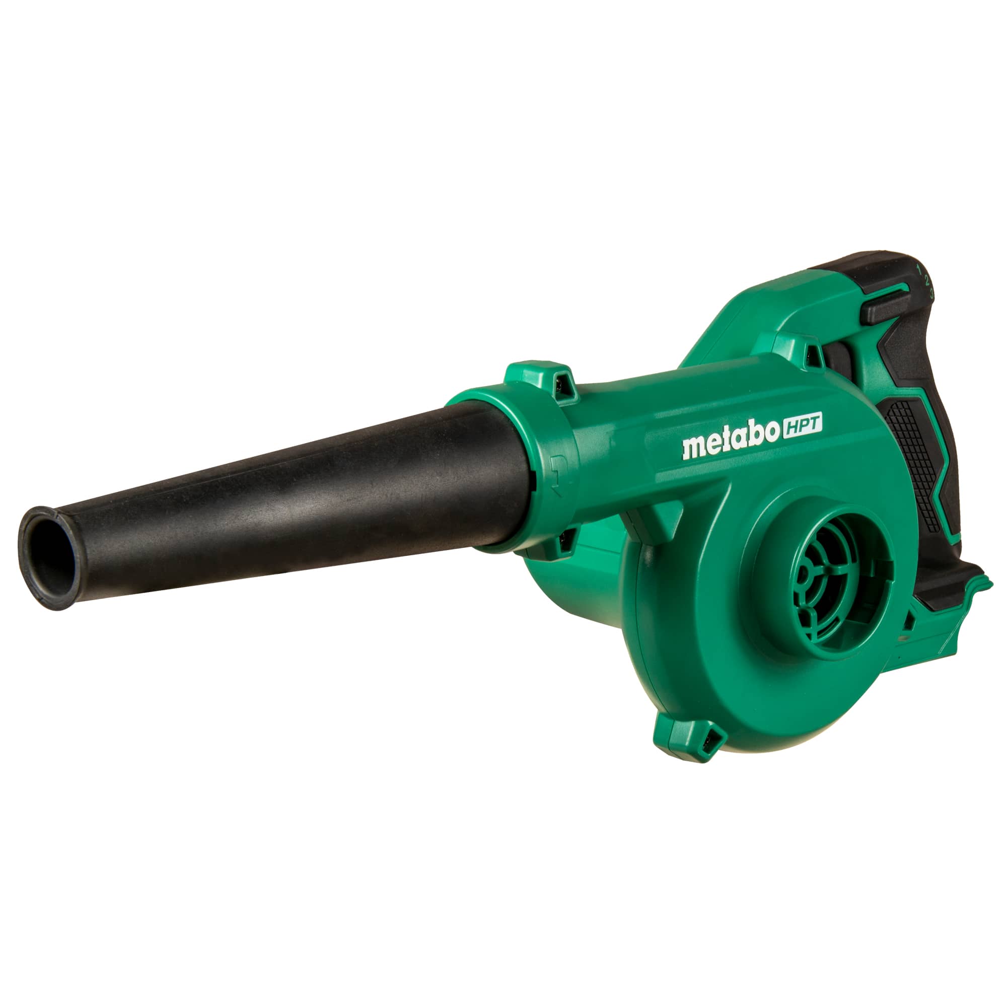 Metabo HPT (was Hitachi Power Tools) 18-Volt Lithium Ion Cordless Electric Leaf Blower Metabo HPT (was Hitachi Power Tools) 18-Volt Lithium Ion Cordless Electric Leaf Blower