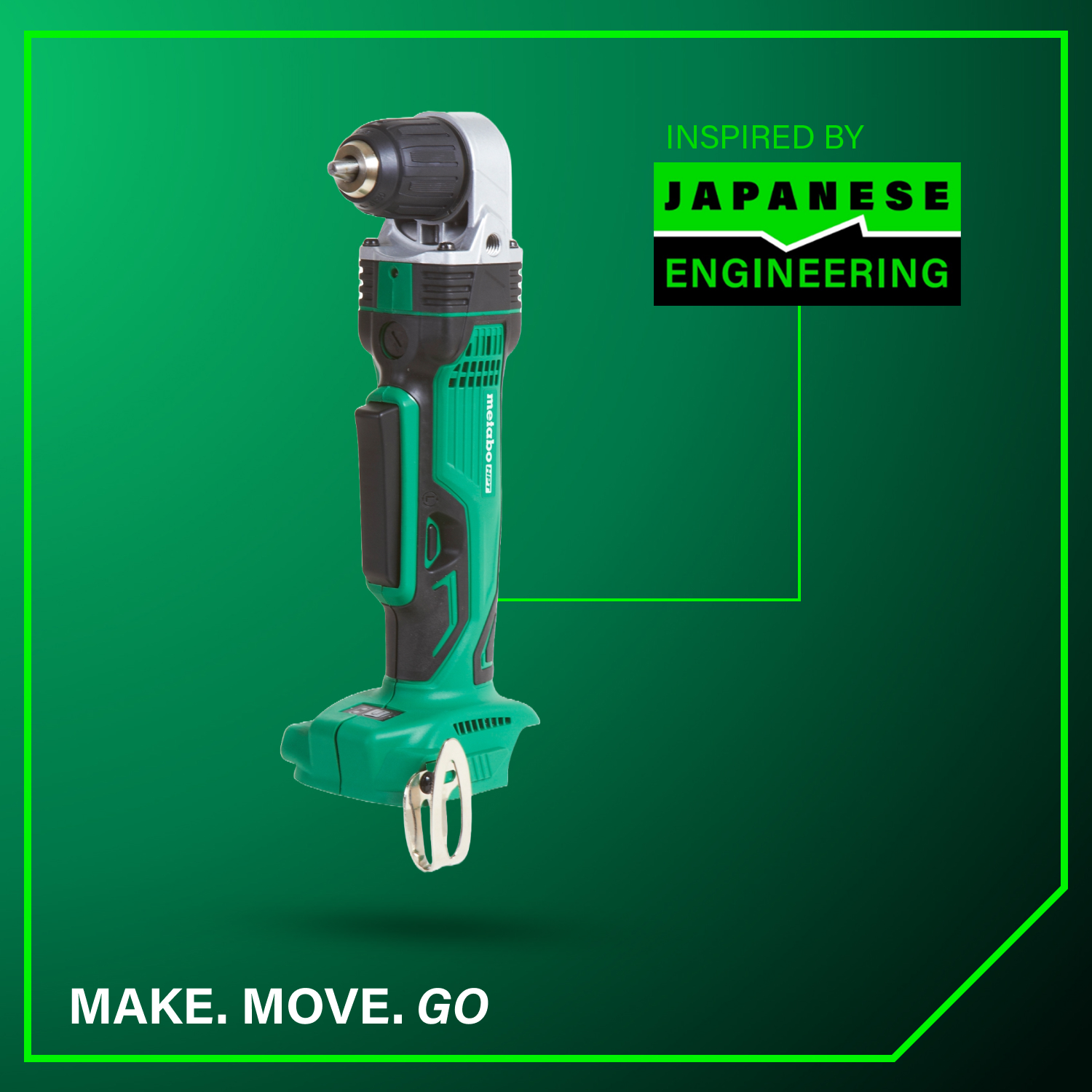 18V Lithium Ion 3/8 Inch Right Angle Drill (Tool Body Only