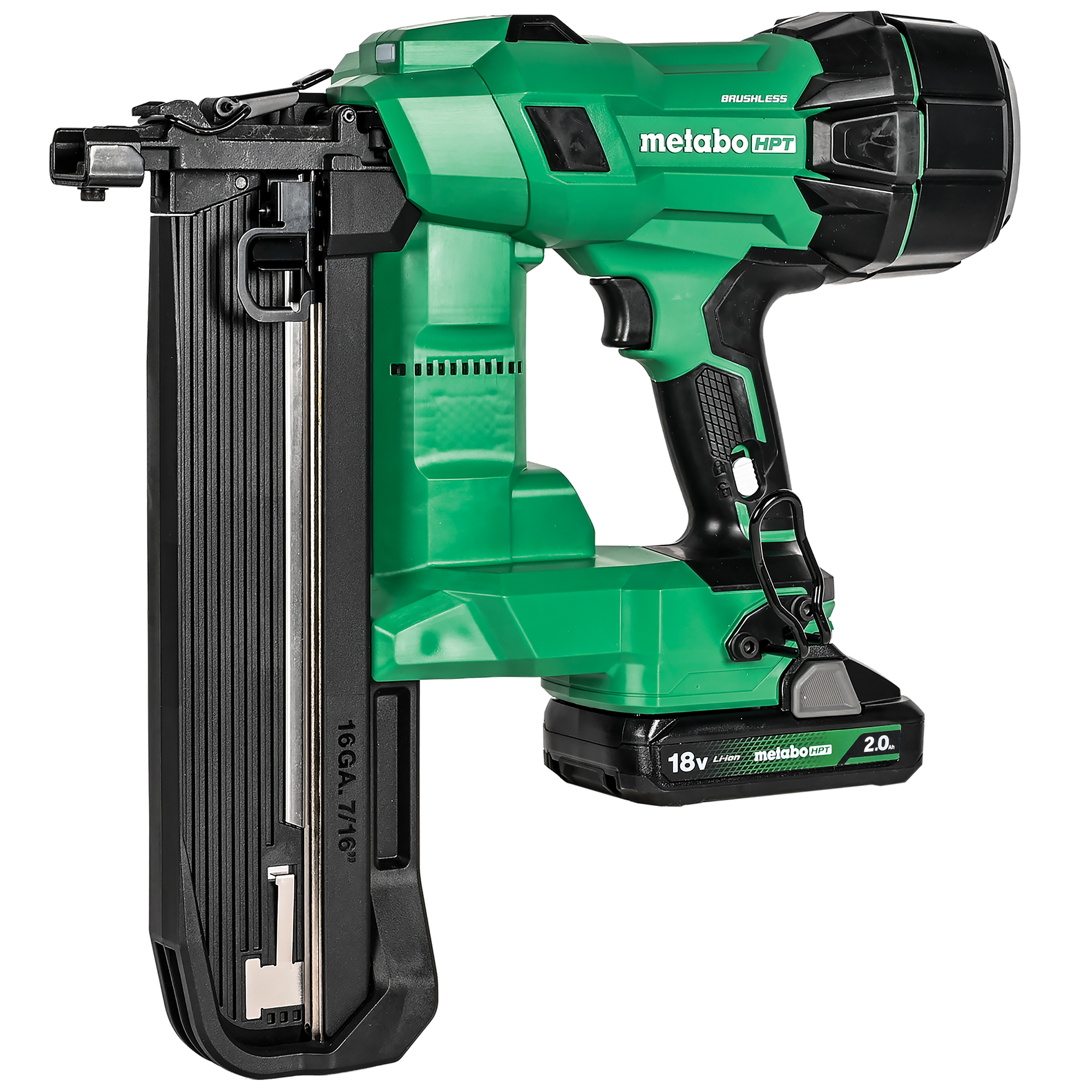 18V Cordless 16 Ga (7/16