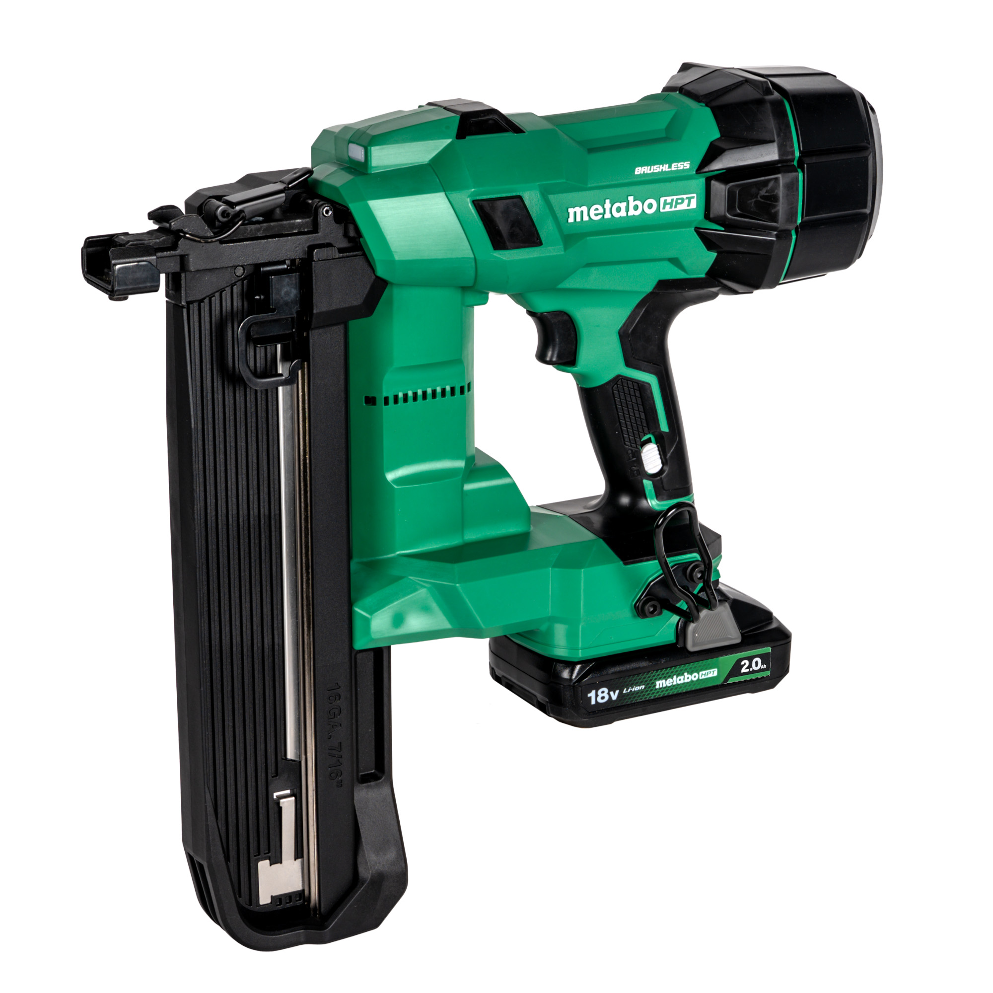 18V Cordless 16 Ga (7/16