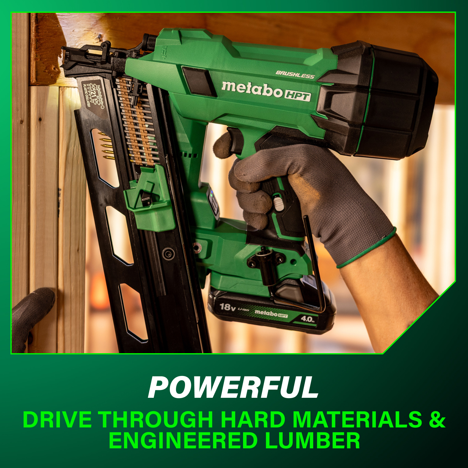18V MultiVolt Cordless 21° 3-1/2