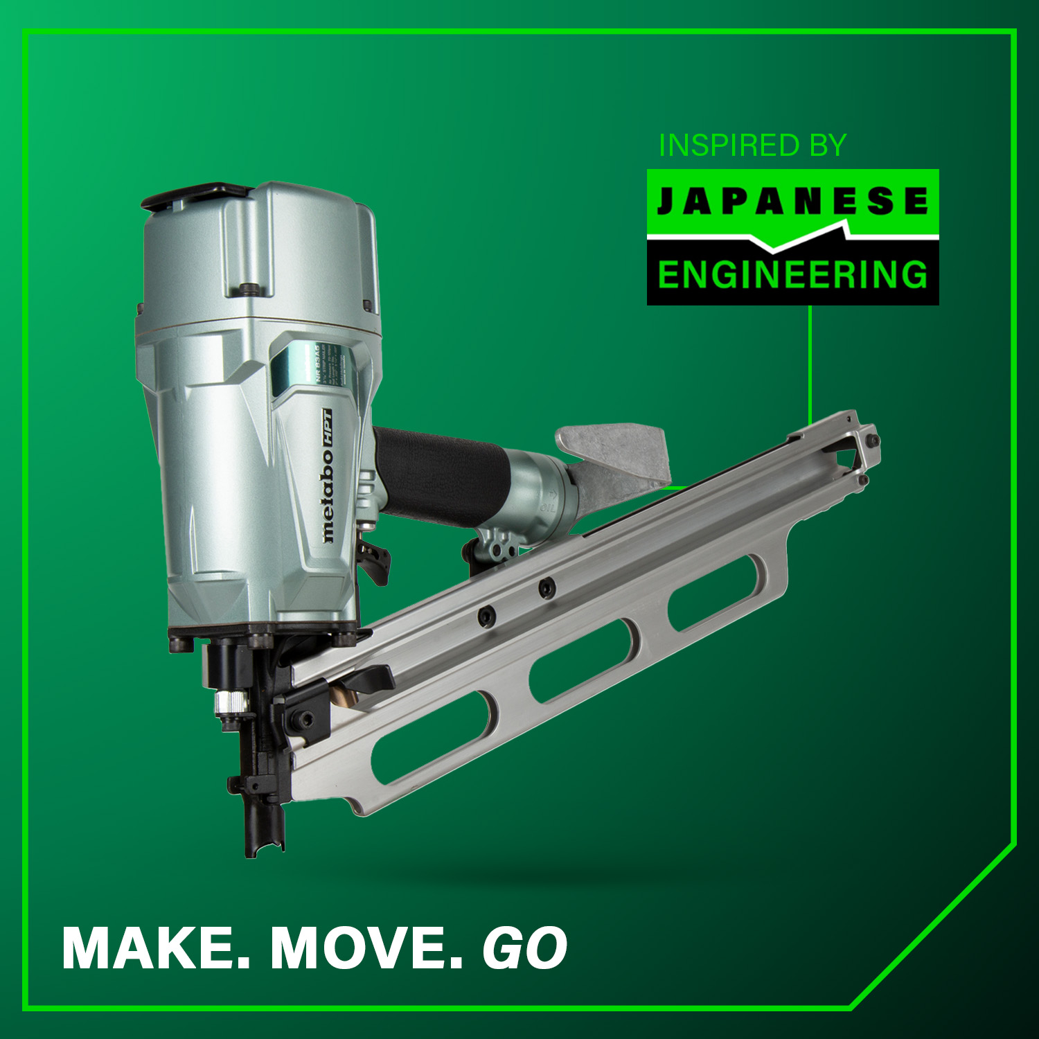 ナイトロ ハンマーヘッド 151 Item # NRH-83, Full Round Head Strip Nailer On Axxis