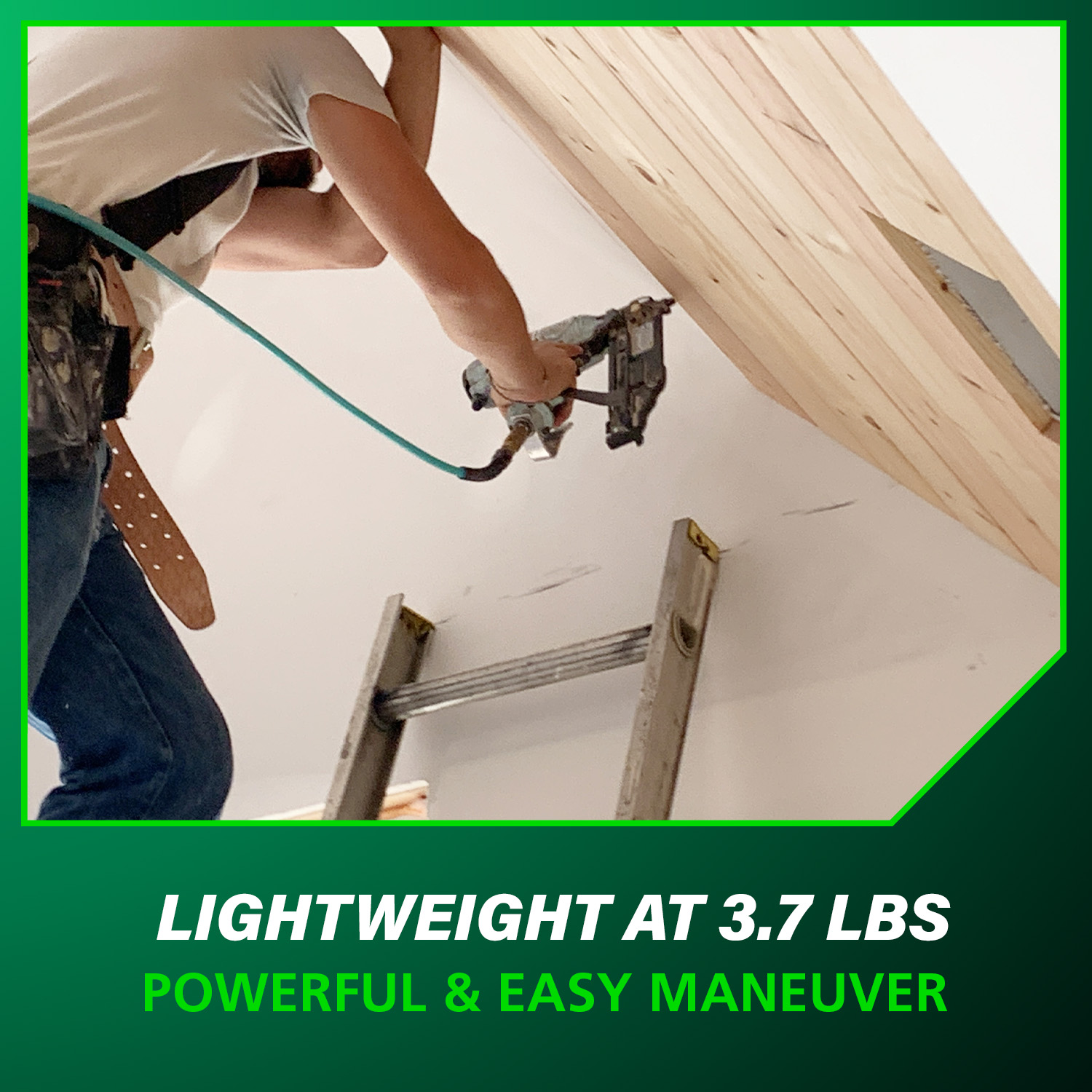2-1/2 Inch 16 Gauge Finish Nailer with Air Duster | Metabo HPT NT65M2S
