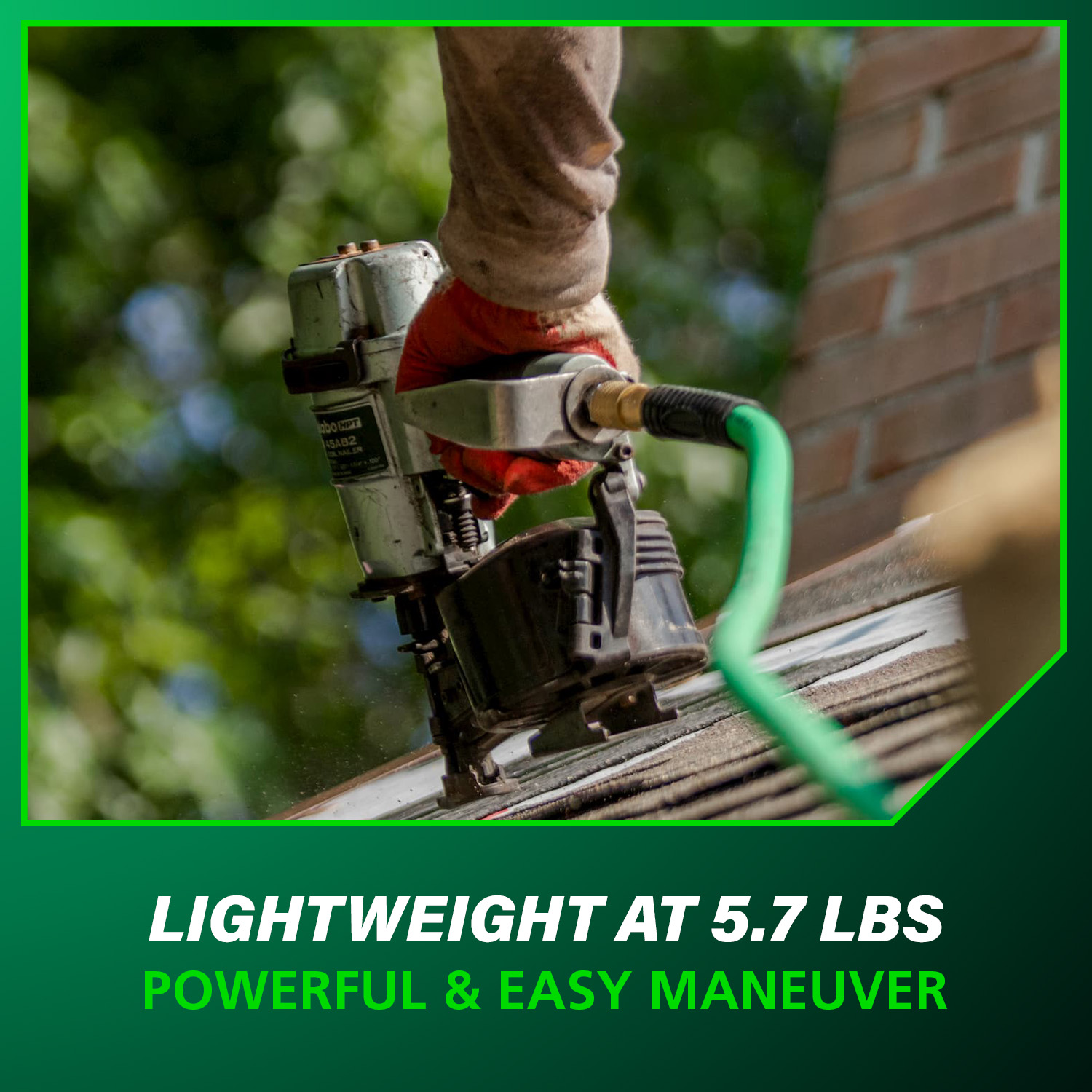 1-3/4 Inch Coil Roofing Nailer | Metabo HPT NV45AB2