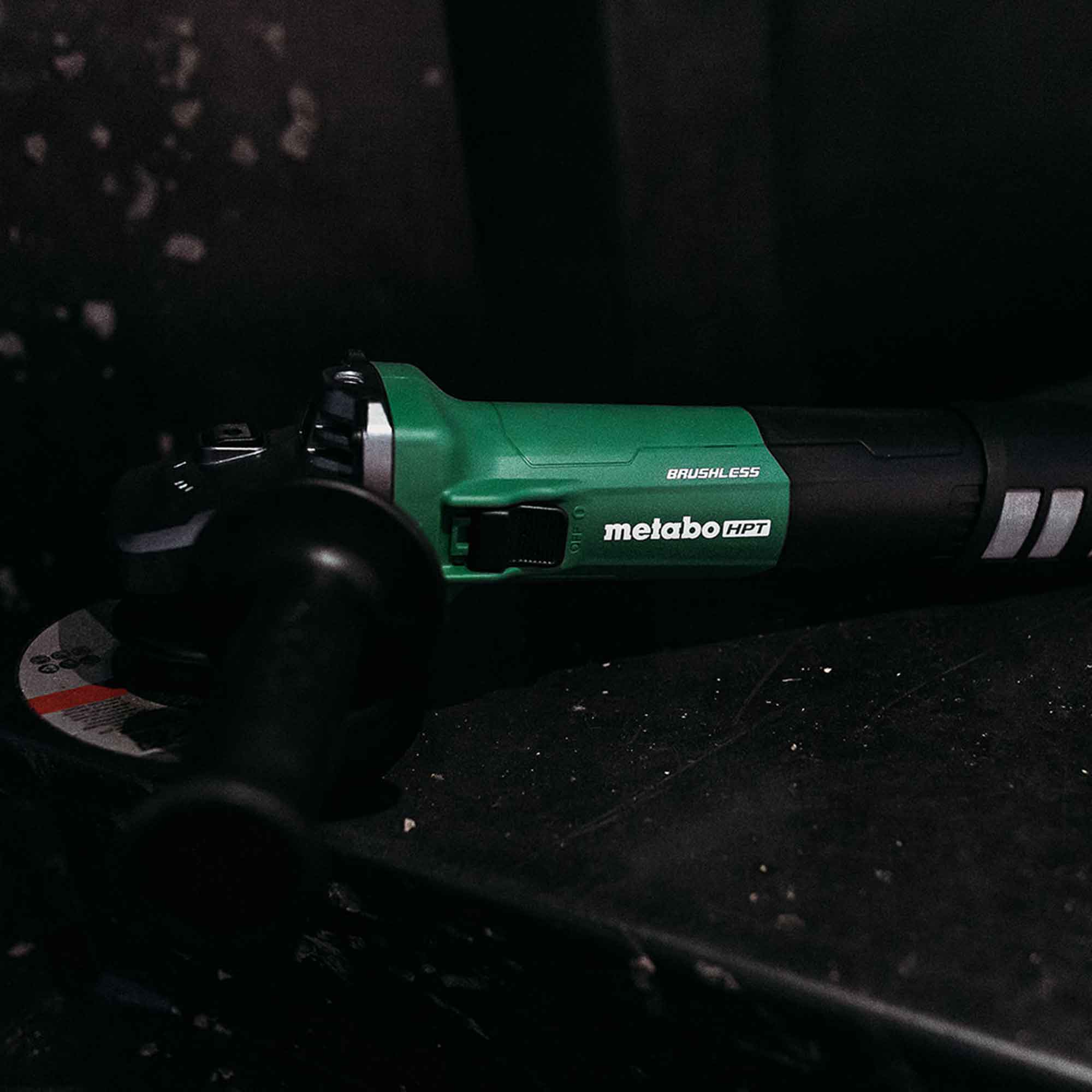 125mm (5") Brushless Angle Grinder – Variable Speed, Fits Milwaukee M18 18V Battery (Tool Only, No Battery)