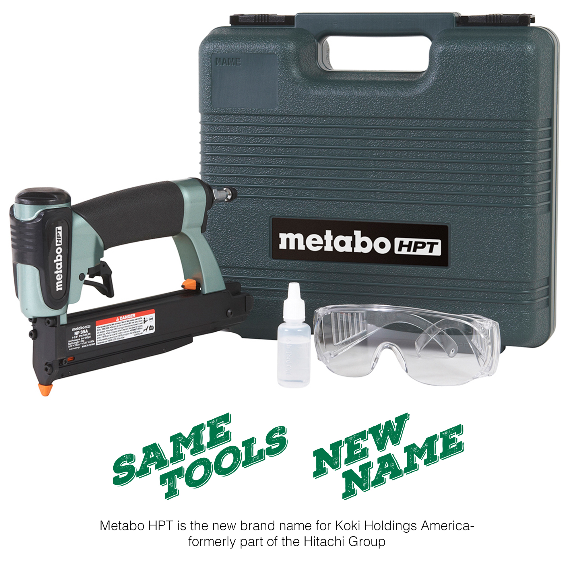 1-3/8 Inch 23 Gauge Micro Pin Nailer | Metabo HPT NP35A