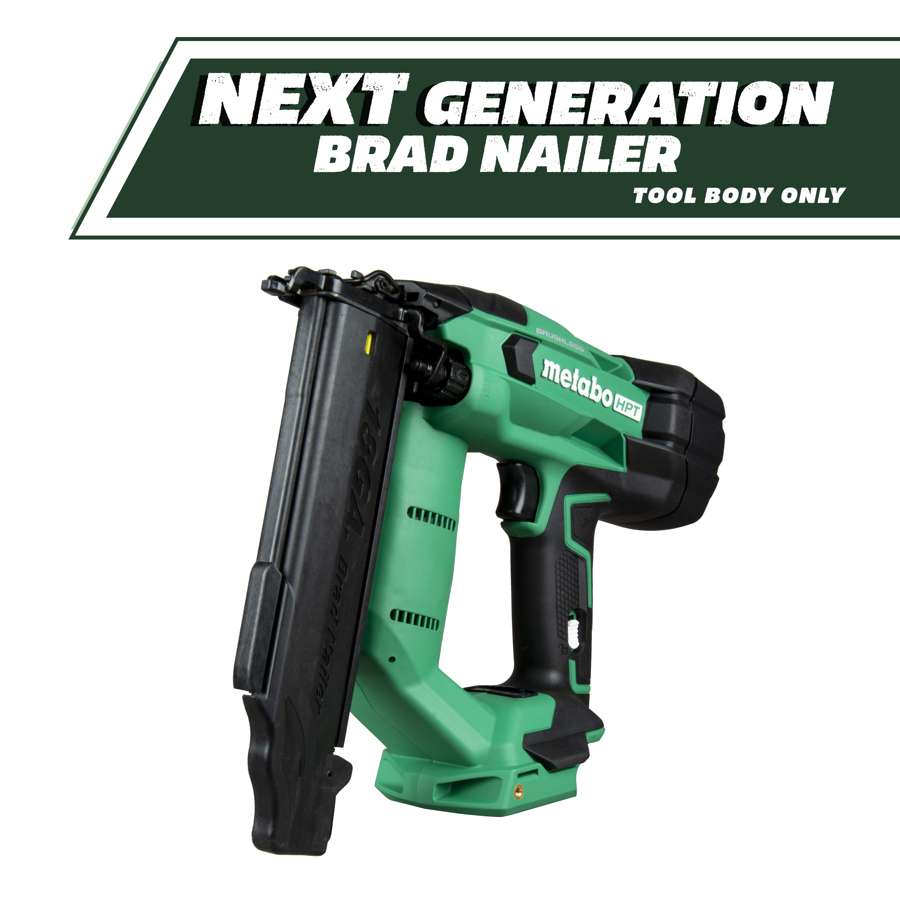 Metabo HPT (was Hitachi Power Tools) 2-in 18-Gauge 18-Volt Cordless Brad Nailer Metabo HPT (was Hitachi Power Tools) 2-in 18-Gauge 18-Volt Cordless Brad Nailer
