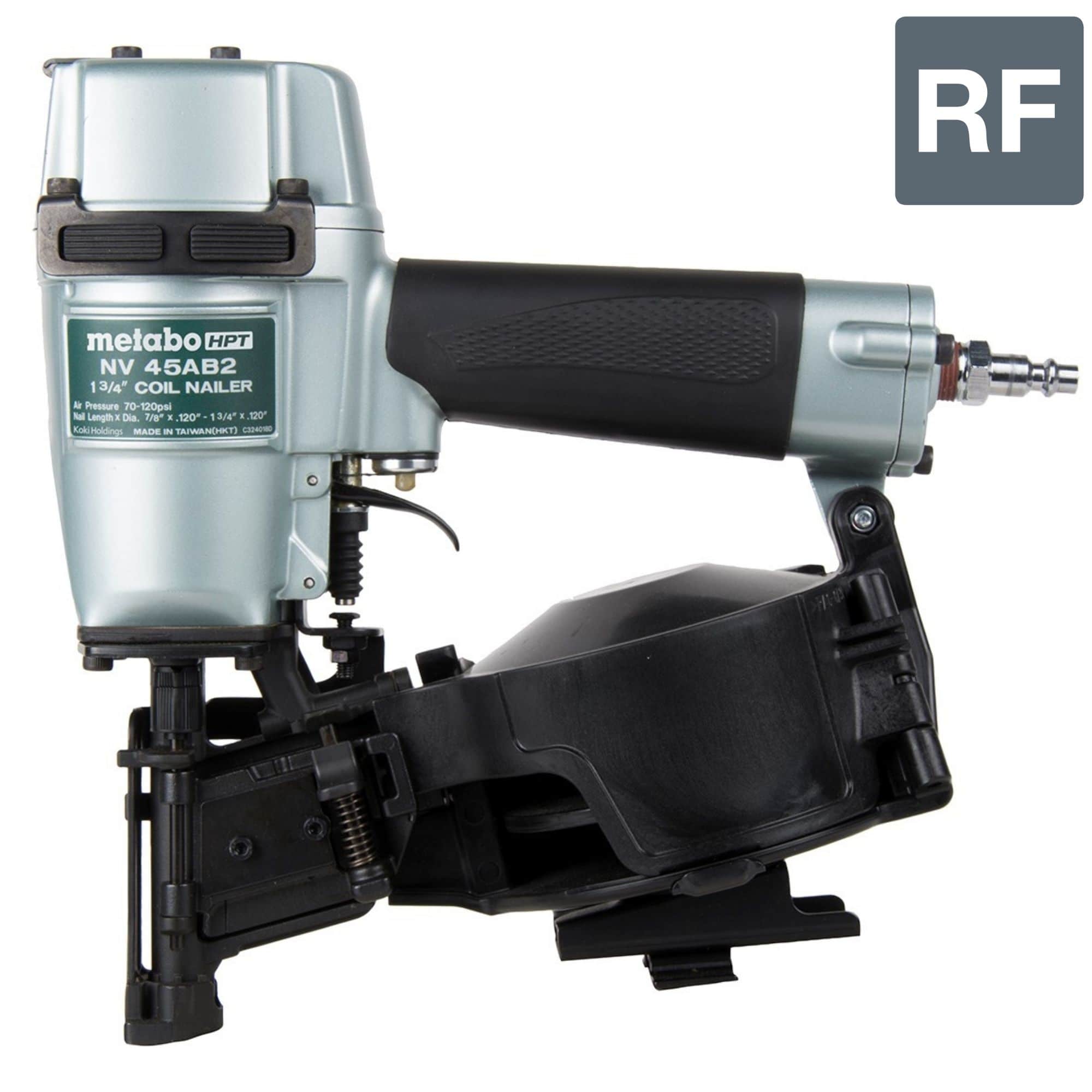 Metabo HPT 1-3/4-Inch Coil & Roofing Nailer, NV45AB2M Metabo HPT 1-3/4-Inch Coil & Roofing Nailer, NV45AB2M