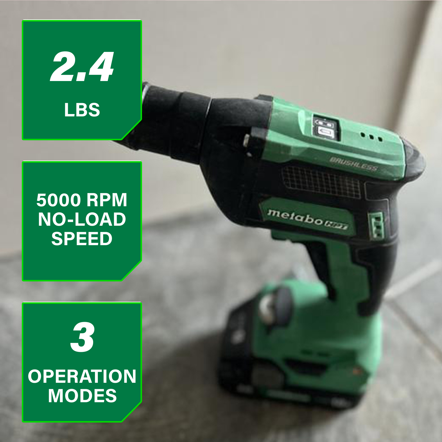 18V MultiVolt™ Cordless Drywall Screw Gun Kit w/ Collated Screw