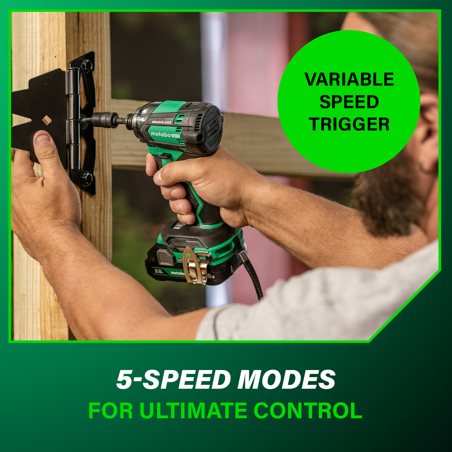 18V MultiVolt™ Cordless Triple Hammer BOLT Impact Driver